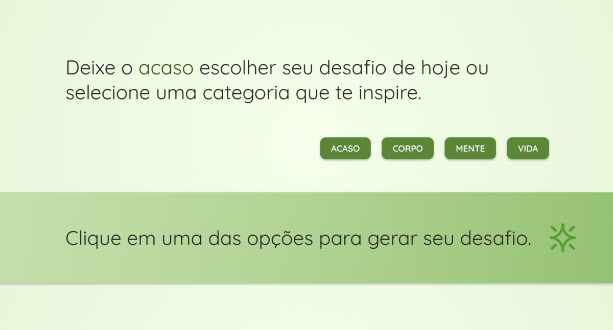 Preview do projeto Inspiração do dia